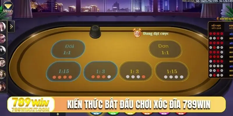 Kiến thức bắt đầu chơi xóc đĩa 789WIN