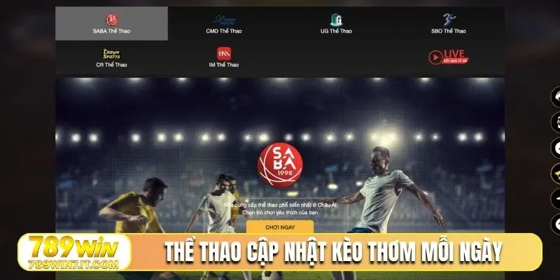 Thể thao cập nhật kèo thơm mỗi ngày